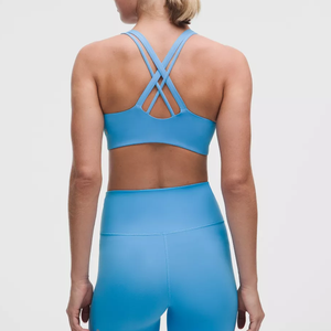Most Demanded Design Women Sports <b>Bra</b> Backless Front Four-Way Stretch Breathable Lightweight Medium Support Yoga - Product Image 4