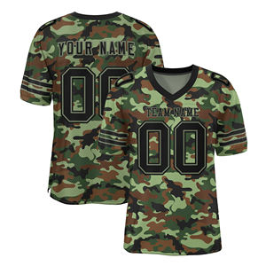 Jersey de Fútbol Americano Personalizado con Nuevo Diseño, 100% Poliéster, Alta Calidad - Product Image 4