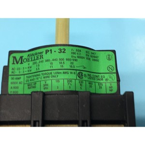 EATON MOELLER P1-32/EA/SVB 3P 32A, 164886 - Equipo y Piezas de Semiconductores de Confianza de Marca Global - Product Image 3