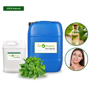 Aceite Esencial de Hidrolato de Albahaca de la Mejor Pureza, Destilado Natural de Plantas, Venta al por Mayor para Aplicaciones Cosméticas y de Fragancias - Product Image 5