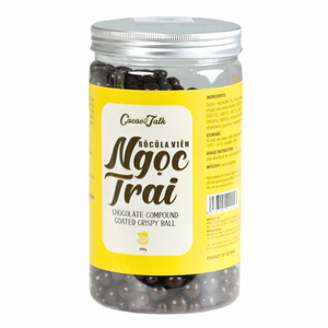 Venta al por Mayor, Envío Directo de Fábrica, Chocolate Compuesto HALAL OEM/ODM, Bolas Crujientes de Chocolate Negro para Decorar Pasteles, Cacao - Product Image 1