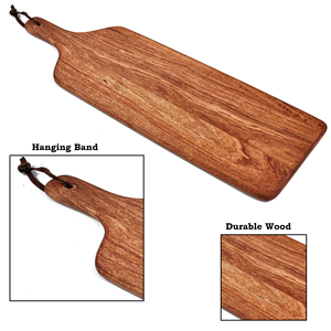 Tabla de Cortar de Madera Larga, Hecha a Mano, de Calidad Estándar, Ligera, Duradera, Ecológica, Apta para Lavavajillas, de Origen Indio - Product Image 3