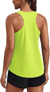Camiseta sin Mangas para Mujer, Blanca, Tejida, Sólida, Transpirable, Corte Casual, Largo Regular, sin Cuello - Product Image 4