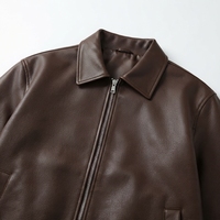 Veste coupe-vent décontractée pour homme, noire, imperméable, respirante, en toile, à col montant, entièrement zippée, avec ourlet élastique, idéale pour l'extérieur, personnalisable pour l'été
