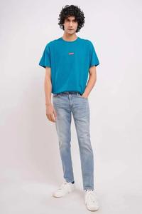 Pantalones Vaqueros Casuales de Hombre, Corte Recto y Ajustado, Transpirables 3D de Algodón, Cintura Media, Formales, para Otoño, Estilo Vietnamita Lavado - Product Image 4