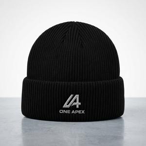 Gorro de Punto Negro para Hombre, Gorro de Invierno con Puño, Unisex, Estilo Urbano, Gorro Tipo Skull, Logotipo Personalizado, Accesorio de Moda al por Mayor - Product Image 2