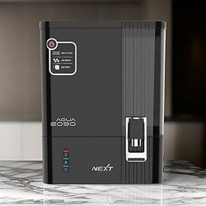 Sistema de Tratamiento de Agua por Ósmosis Inversa BNJ AQUA AQUA 2090 MIRROR BLACK, Filtración de 5 Etapas, 100 GPD, Material ABS de Grado Alimenticio, 9L - Product Image 1