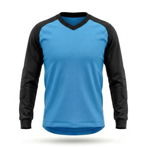 Maillot de gardien de but personnalisé rembourré à manches longues, sublimé, de haute qualité, pour homme - Product Image 3