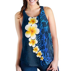 Custom Brand Women's <b>Floral</b> Pattern Tank <b>Top</b> Scoop Neck Breathable Knitted Polyester Casual Style Digital Printing Appliques - Product Image 3
