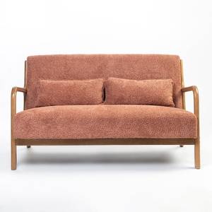 Modern Adjustable Boucle Fabric 2 Seater <b>Sofa</b> Solid <b>Wood</b> <b>Frame</b> Foam Filled Luxury Upholstered Loveseat <b>for</b> Apartment Hotel Use - Product Image 5