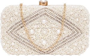 กระเป๋าใส่เอกสารสะพายไหล่ข้างเดียวสำหรับผู้หญิงกระเป๋าลูกปัดไข่มุกถักมือดีไซน์เฉพาะกลุ่มแฟชั่นใหม่ - Product Image 5