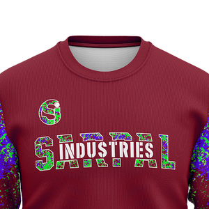 Sudadera de punto para hombre, corte regular, 100% algodón grueso, con diseño de serigrafía personalizado para invierno. - Product Image 2