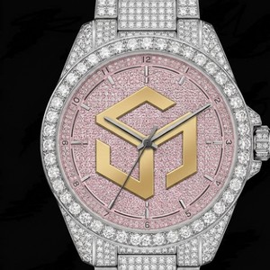 Montre-bracelet analogique polygonale de luxe pour homme, style Hip Hop, avec diamants Moissanite et quartz - Product Image 4