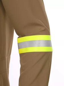 Combinaison de travail haute visibilité en polyester et coton, vêtements de sécurité réfléchissants pour les environnements à haut risque - Product Image 5