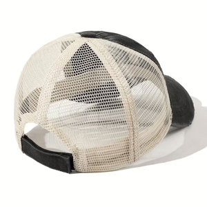 Gorra Trucker Estilo Desgastado, Ligera, con Diseño de Malla, Ajuste Cómodo, Ideal para Uso en Exteriores, Estilo Casual - Product Image 3