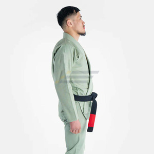 Uniformes de Judo y Karate para Hombre al por Mayor, 100% Algodón, Diseño Personalizable, Impresión, Secado Rápido, Transpirable, Ropa de Artes Marciales, Servicio OEM - Product Image 2