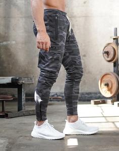 Pantalon cargo décontracté coupe ajustée avec plusieurs poches pour homme, pantalon décontracté pour homme, pantalon large, pantalon de survêtement pour homme - Product Image 2