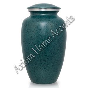 Elegante urna de cremación de aluminio hecha a mano perfecta para honrar a sus seres queridos por Axiom Home Accents - Product Image 2