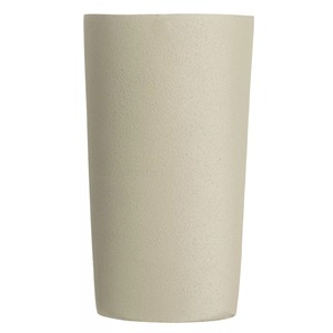 Vase de table en métal rustique « Fresh Bloom » très demandé, avec poignée et finition blanc moucheté - Product Image 3