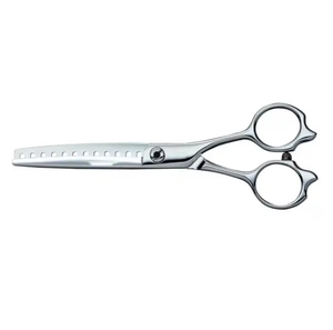 Tijeras Profesionales para Adelgazar el Cabello, para Diestros, con Hoja de Acero Inoxidable 6CR13 de 5.5 Pulgadas, Acabado Espejo, Logotipo Personalizado para Salón de Belleza - Product Image 2