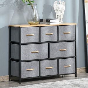 Fabric Storage Cabinet for Living Room - Product Image 1