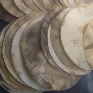 เศษหนังวัวหรือวัสดุเหลือใช้สำหรับงานหุ้มเบาะ  หนังกลองเวลลัม  หนังกลองชาแมน  หนังกลองทำจากหนังลูกวัว - Product Image 6