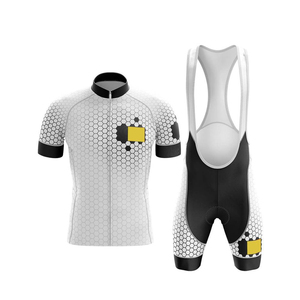 Breathable Windproof <b>Cycling</b> Set Jersey Uniforms 100% Polyester Unisex Low Price Customized OEM Service Wholesale Men's Set - Product Image 6