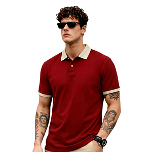 Camisa de Manga Corta para Hombre, Color Negro Sólido, con Cuello y Puños, Tejido de Lino/Algodón Informal, Transpirable, Corte Regular - Product Image 3