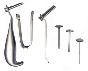 Instrument de placage manuel réutilisable de qualité supérieure pour dispositif transbuccal, guide de trocar pour la chirurgie orale et maxillo-faciale en acier inoxydable - Product Image 1