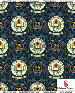 Fabricant de Tissus Imprimés Wax Africains Personnalisés de Qualité Supérieure, Fournisseur OEM ODM de Textiles Ankara pour Anniversaires Universitaires et Conventions - Product Image 6