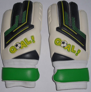 Guantes de Portero de Fútbol SIWIJAS con Logotipo Personalizado, Transpirables, de PU, con Protección Completa en los Dedos, Antideslizantes, con Correa de Muñeca Ajustable con Cierre de Gancho y Bucle - Product Image 1