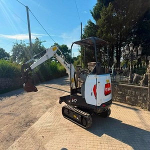 รถขุดขนาดเล็กคุณภาพสูง Bobcat E17 อุปกรณ์ก่อสร้างขนาดกะทัดรัด สภาพการทำงานเยี่ยม ราคาประหยัด - Product Image 5