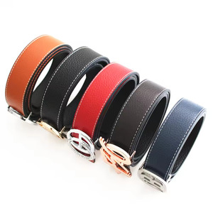 Ceinture en cuir classique décontractée avec boucle, largeur 1,5 po, longueur 42 po, durable, écologique, respirante, séchage rapide, pour homme, usage professionnel et quotidien - Product Image 5