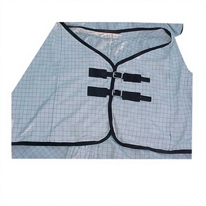 Juego de mantas ecuestres impermeables de algodón de alta calidad al por mayor para todas las estaciones, para doma clásica, combinación de colores personalizada - Product Image 1