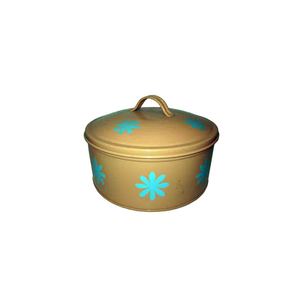 Boîte en métal raffinée et personnalisée avec couvercle décoratif pour les intérieurs de maisons contemporaines - Product Image 6