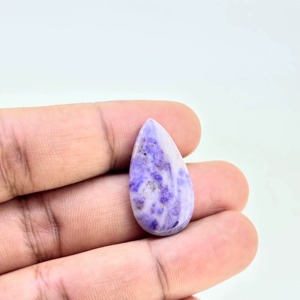 Piedra Preciosa Natural de Jade Lavanda con Corte de Pera, Calidad AA, Piedras Sueltas para Joyería, Venta al por Mayor, Tamaños Variados Disponibles - Product Image 1