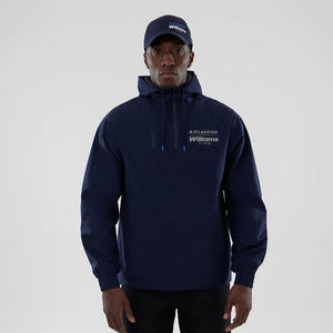 Veste coupe-vent légère pour homme, veste de sport en nylon à capuche, veste coupe-vent en nylon pour homme - Product Image 1