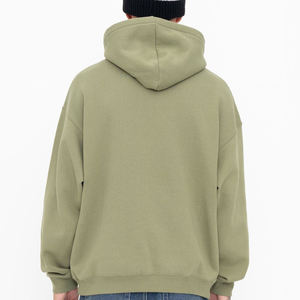 Sudaderas Extra Grandes de Felpa 100% Algodón Ecológicas de 400g para Hombre y Mujer, Estampadas con Serigrafía, Color Sólido, Manga Larga, para Invierno - Product Image 4