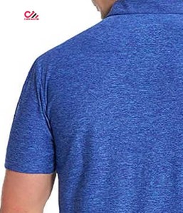Camiseta Polo Personalizada para Hombre, de Verano, Manga Corta, Color Sólido, Cuello Camisero, Tejido de Algodón, Secado Rápido, Formal, Básica, para Golf - Product Image 3