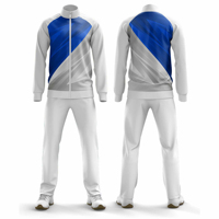 Ensemble de survêtement sportif grande taille, décontracté, uni, hiver, personnalisé, veste et pantalon de sport assortis, 100% coton