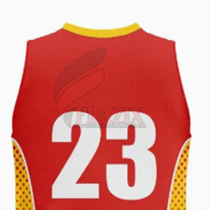 Camiseta Deportiva Sublimada, Camiseta de Baloncesto con Diseño de Color Personalizado, Malla Transpirable de Secado Rápido, Uniforme para Entrenamiento y Práctica - Product Image 5