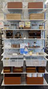 Set of 2 checkered <b>baskets</b> made of seagrass and water hyacinth Handmade <b>Storage</b> <b>Basket</b> Wholesale eco-friendly Made in Vietnam - Product Image 6