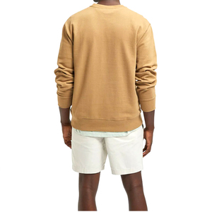 Premium Quality Men Sweatshirt Wholesale Custom Crewneck Pullover <b>Light</b> Weight Casual Wear Solid Color Sweatshirt - Product Image 6