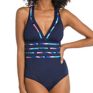 Maillot de bain une pièce imprimé tendance pour femme, sexy, pour la plage et l'été - Product Image 1