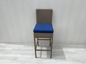 Made Vietnam Modern Comfortable <b>Outdoor</b> Durable Rattan <b>Bar</b> <b>Set</b> Acacia Wood Steel Frame for Hotel Patio Courtyard Furniture - Product Image 5