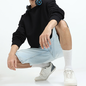 Nueva Llegada: Sudadera Oversize de Cuello Redondo para Hombre, 100% Algodón, Antiarrugas, Transpirable, de Secado Rápido, Tejido Suave para Otoño, el Mejor Diseño - Product Image 4