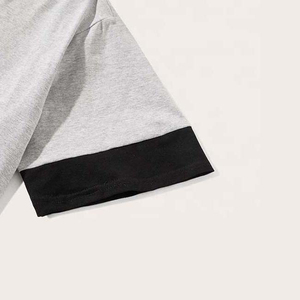 Ensemble sportif pour homme, ensemble 2 pièces été, t-shirts à manches courtes et shorts, ensemble décontracté élégant pour l'été - Product Image 5