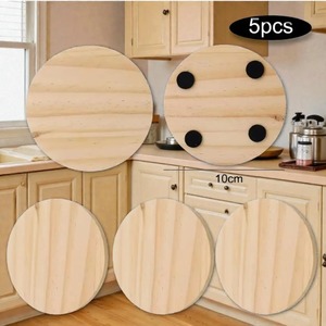 Posavasos cuadrado de madera natural de nuevo diseño, posavasos de madera para decoración del hogar, posavasos ecológico de madera maciza natural. - Product Image 5