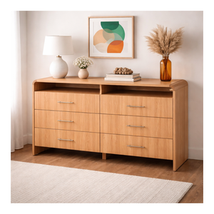 Collection RIVEO RANGE, meubles de chambre à coucher de bonne qualité, design durable, écologique, commode en bois - Product Image 1