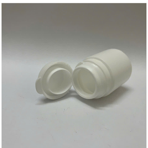 Botella de Plástico HDPE Duradera, de Forma Cilíndrica, Fondo Plano, Ligera, Fácil de Moldear, para Envasado de Medicamentos, Productos Químicos y Líquidos - Product Image 2